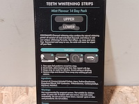 Partij charcoal teeth whitening strips, cocowhite, mint flavour - afbeelding 2 van  7
