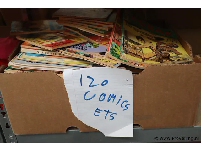 Partij comics ets - diverse titels - 120 stuks - afbeelding 1 van  6