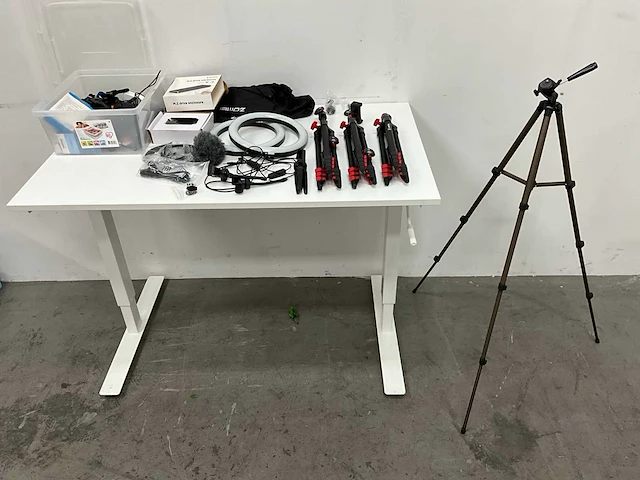 Partij content creation-set met statieven en accessoires - afbeelding 1 van  8