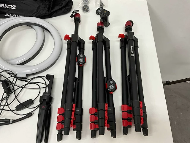 Partij content creation-set met statieven en accessoires - afbeelding 4 van  8