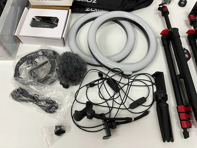 Partij content creation-set met statieven en accessoires - afbeelding 5 van  8