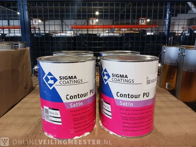 Partij contour satin ral 9001 en ral 5011 sigma - afbeelding 1 van  3