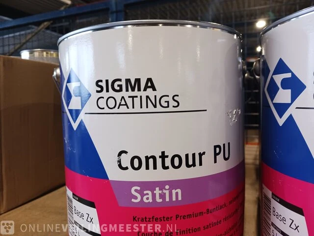 Partij contour satin ral 9001 en ral 5011 sigma - afbeelding 2 van  3