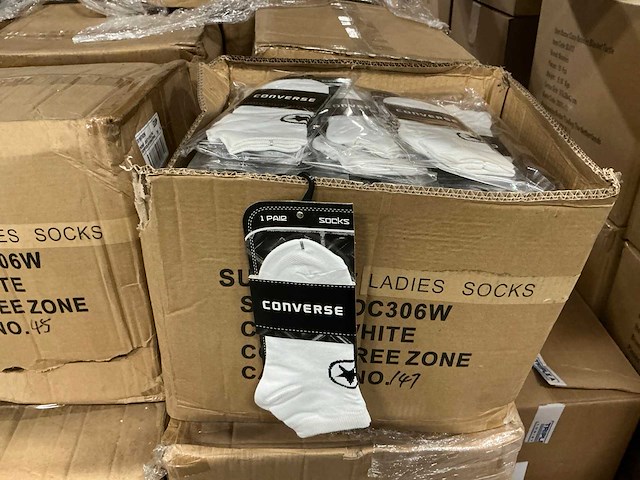 Partij converse soc306w sokken (120x) - afbeelding 1 van  4