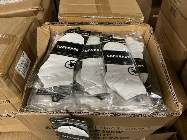 Partij converse soc306w sokken (120x) - afbeelding 2 van  4