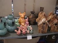Partij countryfield woondecoratie & vogelhuisjes etc. - afbeelding 1 van  8