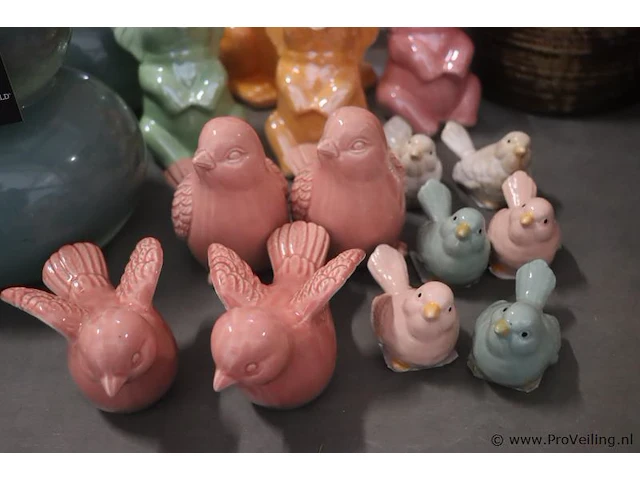 Partij countryfield woondecoratie & vogelhuisjes etc. - afbeelding 5 van  8