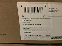 Partij cybex click&fold chairs black (10x) - afbeelding 3 van  4