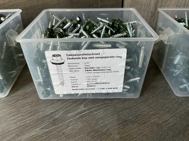 Partij dakpanprofielschroeven 35 mm - afbeelding 3 van  4