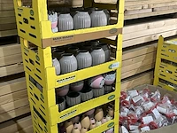 Partij decoratie potjes en schaaltjes, diverse kleuren - afbeelding 4 van  12