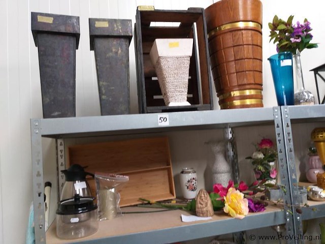 Partij decoratie/ woonaccessoires - afbeelding 2 van  8