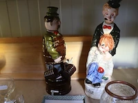 Partij decoratiemateriaal o.a. bloempotten/vazen, glazen & beeldjes - afbeelding 11 van  14