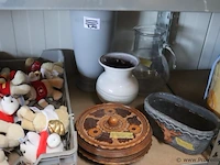 Partij decoratiemateriaal o.a. kandelaars, waxinelichthouders & kunstbloemen - afbeelding 3 van  11