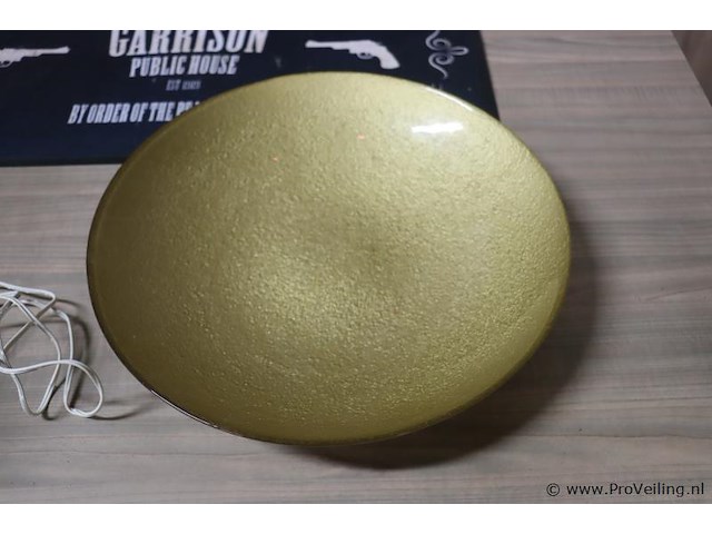 Partij decoratiemateriaal o.a. kleedje, wanddecoratie & schaal - afbeelding 6 van  7