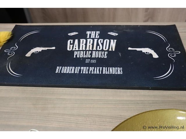 Partij decoratiemateriaal o.a. kleedje, wanddecoratie & schaal - afbeelding 7 van  7