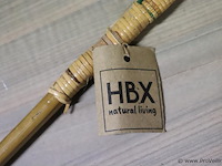 Partij decoratiemateriaal o.a. vaasjes, kunstbloemen & hbx gekleurde pluimgras - afbeelding 5 van  6