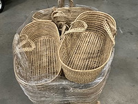 Partij decoratieve manden ovaal 25x - afbeelding 1 van  6