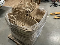 Partij decoratieve manden ovaal 25x - afbeelding 4 van  6