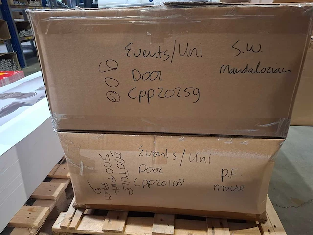 Partij deurposters, 2.500 stuks - afbeelding 7 van  11