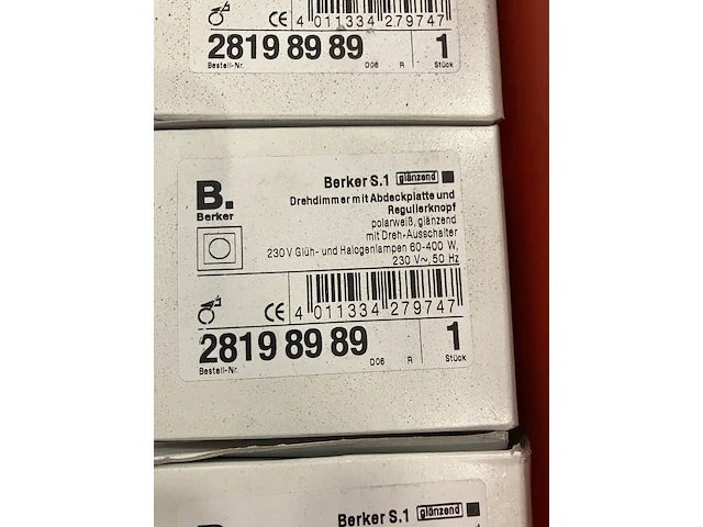 Partij dimmer berker s1 - afbeelding 2 van  2