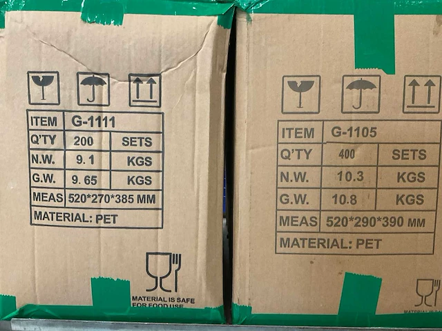 Partij disposables | o.a. sushi containers - afbeelding 16 van  23