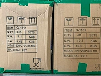 Partij disposables | o.a. sushi containers - afbeelding 16 van  23