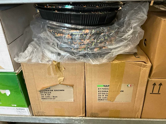 Partij disposables | o.a. sushi containers - afbeelding 21 van  23