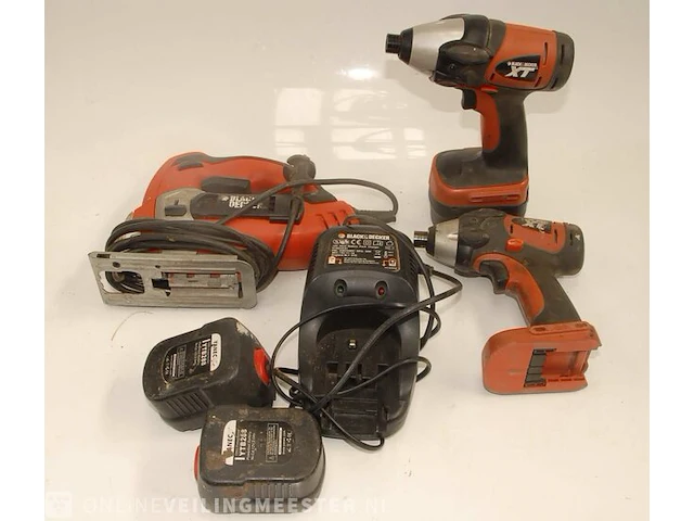 Partij div. ''black and decker'' handgereedschap - afbeelding 2 van  4