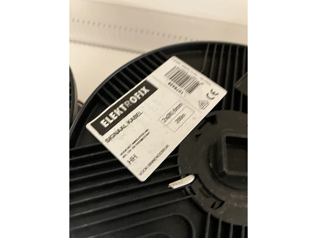 Partij div electra kabel op rol (signaal speaker isdn) - afbeelding 6 van  11