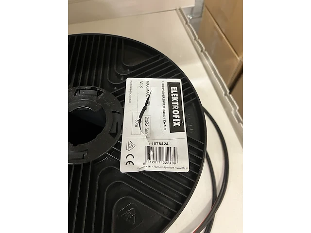 Partij div electra kabel op rol (signaal speaker isdn) - afbeelding 10 van  11