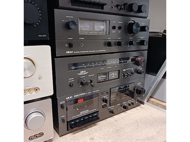 Partij divers audioapparatuur, pioneer, akai, tascam, gpo - afbeelding 13 van  17