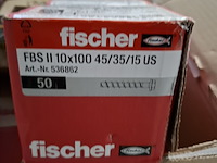 Partij divers gereedschap en bevestiging materiaal , o.a. hitlist, fisher, brekupa, maxxfast - afbeelding 19 van  34