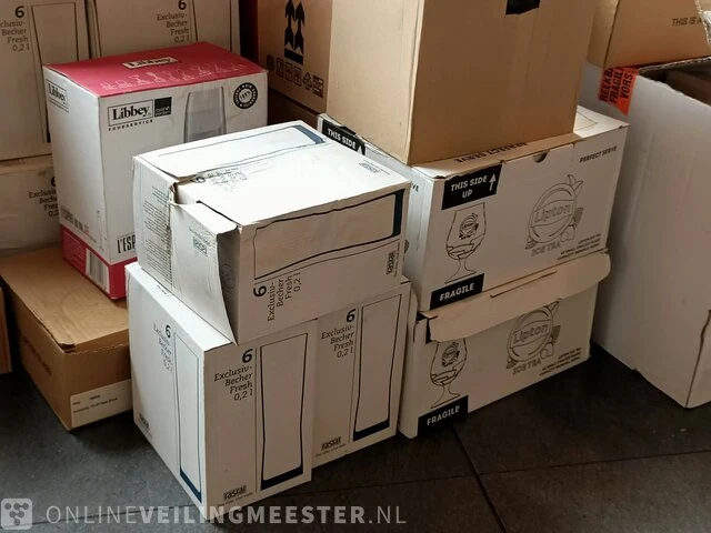 Partij divers glaswerk o.a. lipton - afbeelding 8 van  12
