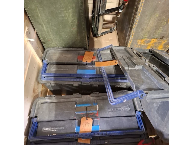 Partij divers handgereedschap en 3x transportkist, o.a raaco - afbeelding 7 van  7