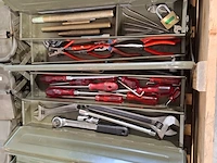Partij divers handgereedschap in 15x gereedschapskoffer o.a heyco, bahco - afbeelding 3 van  6