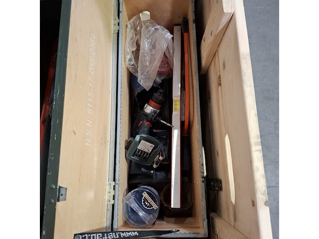 Partij divers handgereedschap, o.a. metabo, bahco - afbeelding 6 van  10