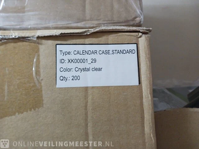 Partij divers papier, enveloppen, dozen etc. - afbeelding 37 van  74