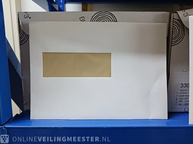 Partij divers papier, enveloppen, dozen etc. - afbeelding 40 van  74