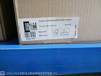 Partij divers papier, enveloppen, dozen etc. - afbeelding 66 van  74