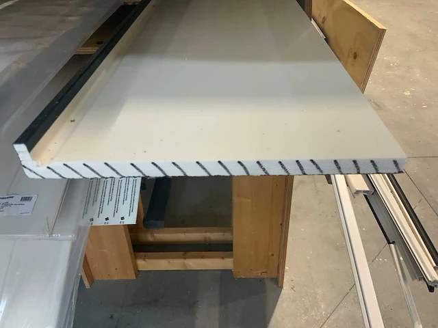 Partij divers plaat- en dakmateriaal o.a. keralit sponningdelen 6 meter. - afbeelding 6 van  30