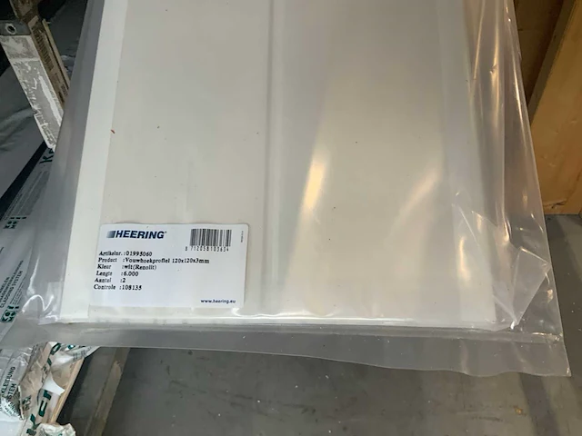 Partij divers plaat- en dakmateriaal o.a. keralit sponningdelen 6 meter. - afbeelding 7 van  30
