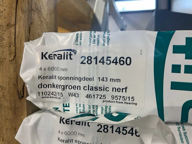 Partij divers plaat- en dakmateriaal o.a. keralit sponningdelen 6 meter. - afbeelding 20 van  30