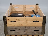 Partij divers pneumatisch gereedschap en garage inventaris, o.a baier - afbeelding 1 van  19
