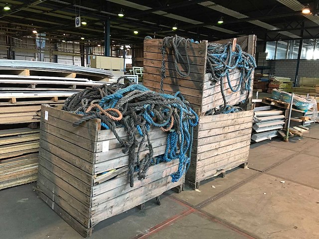 Partij divers scheepstouw - afbeelding 1 van  4