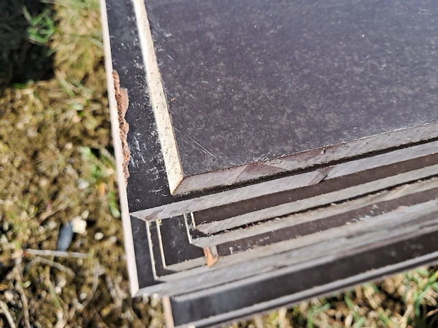 Partij divers trespa/hpl plaatmateriaal - afbeelding 2 van  13