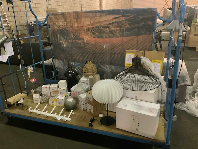 Partij divers woonaccessoires - afbeelding 1 van  10