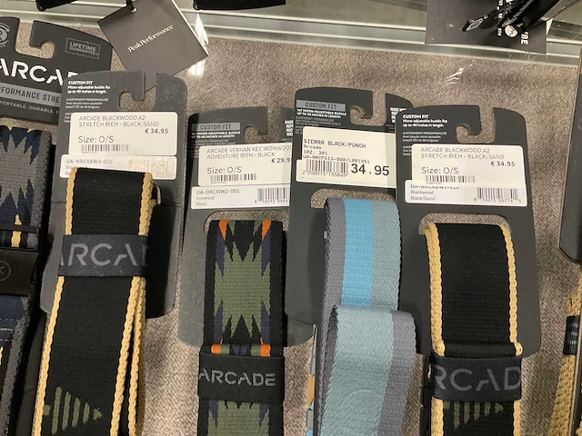 Partij diverse arcade/element/carhartt riemen (29x) - afbeelding 5 van  14