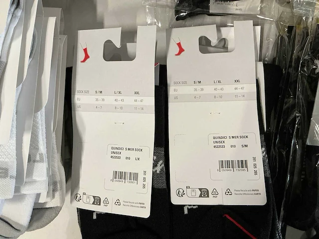 Partij diverse assos/castelli/gripgrab/sport2x/bioracer/sealskinz sokken (130x) - afbeelding 9 van  26