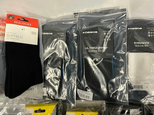 Partij diverse assos/gripgrab/sockeloen/sealskinz sokken (96x) - afbeelding 15 van  20