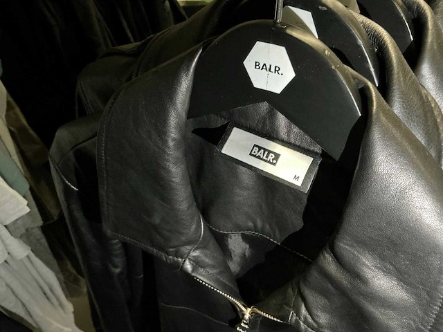 Partij diverse balr leren jassen (16x) - afbeelding 7 van  20